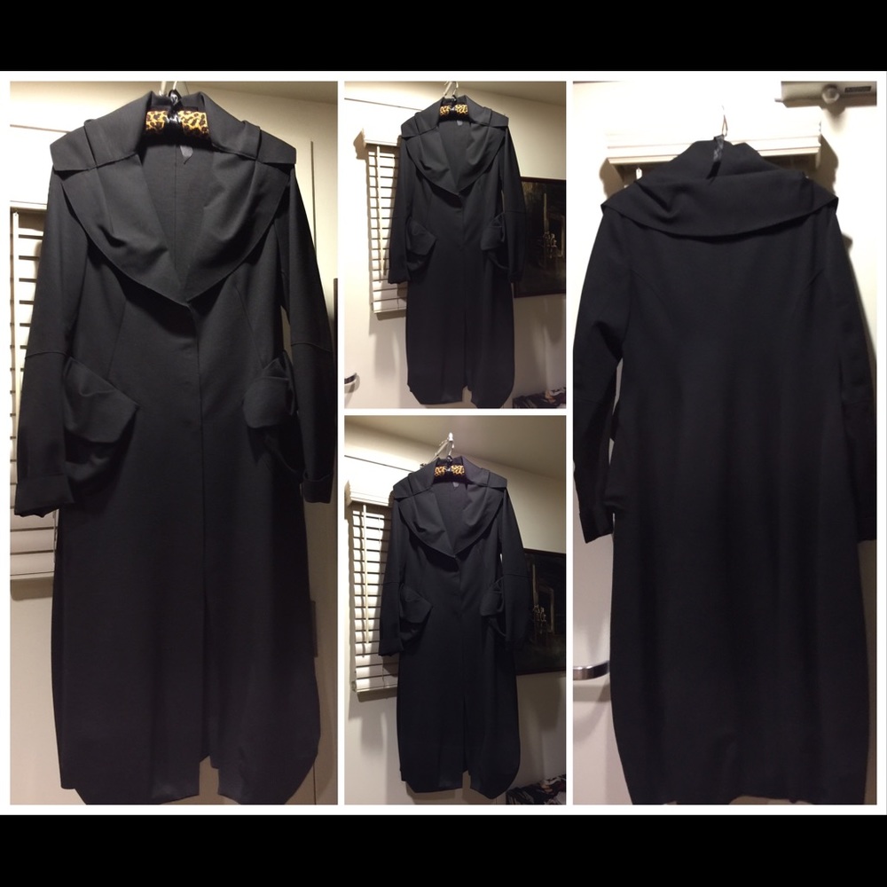 DONNA KARAN COLLECTION Coat Made in Italy
